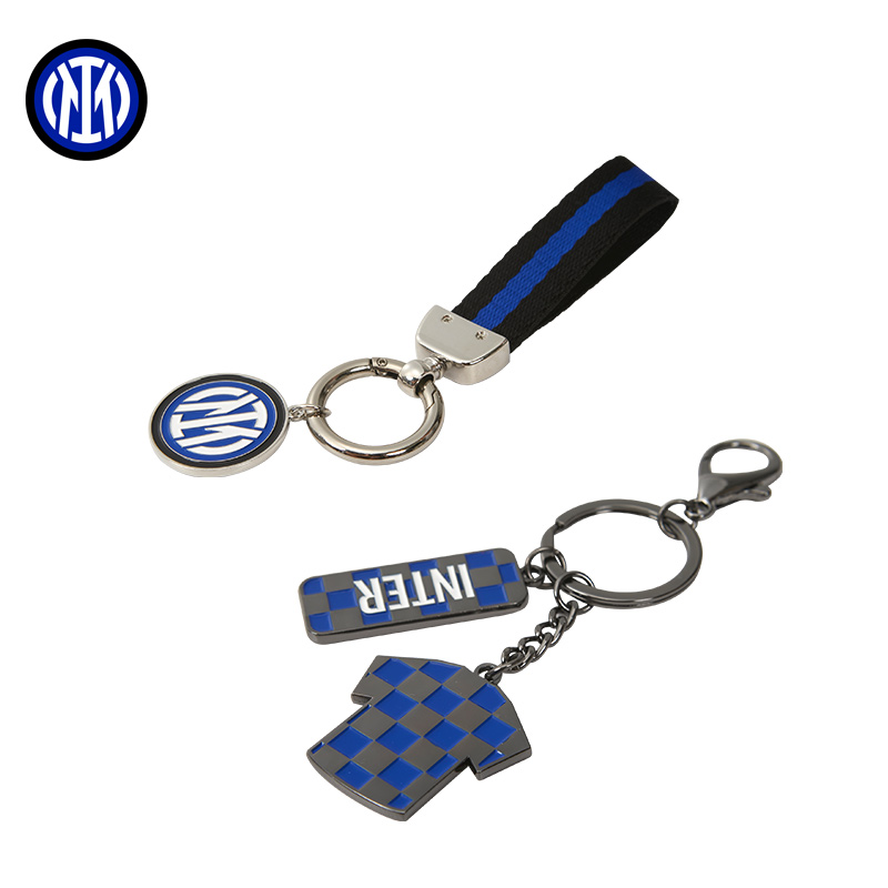 International Milan Jersey Key Buttons Original Design Personality Pendant Key Chains Men And Women Universal Custom Pendants