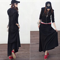 2024 Casual Suit Slim Long Skirt Slim Hooded Large Size Sweater Suit Skirt This year’s popular beautiful suit