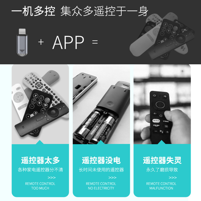 Mobile phone infrared transmitter remote control type-c Android suitable for Apple Huawei air conditioning equipment 11 accessories head iphone8 universal 12 type external oppo external dust plug