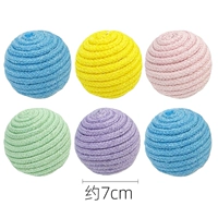 3 ватные шарики веревки (цвет можно отметить)