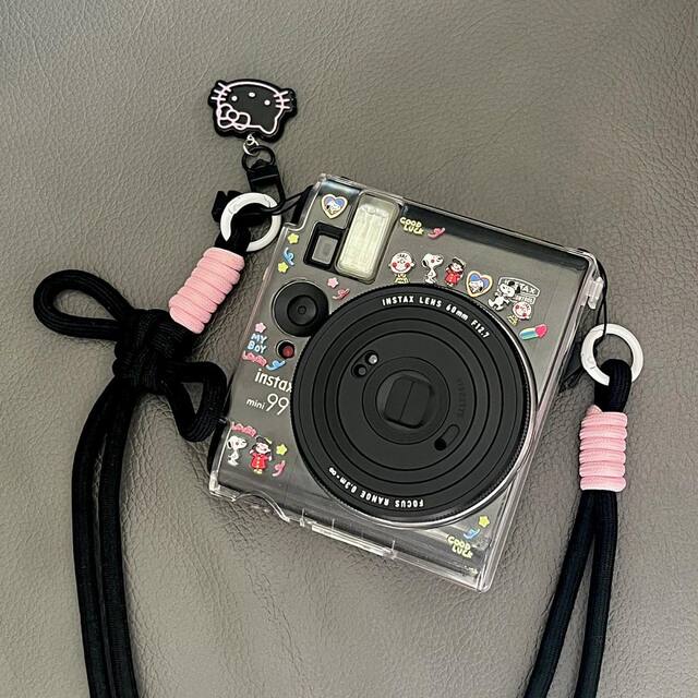 Suitable for Polaroid Instax Mini99 Transparent Storage Shell Durable Anti-Scratch and Anti-Fall Kt Protective Cover