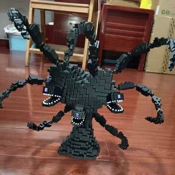Mc Minecraft Wither Storm Assembly Model 3D Printed Toy Boss Figure Game Peripheral Annoying Villager