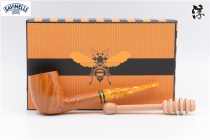 Shafen Savinelli Honey Flavor Handmade Pipe en bois P243 lumière - face hommes rétro