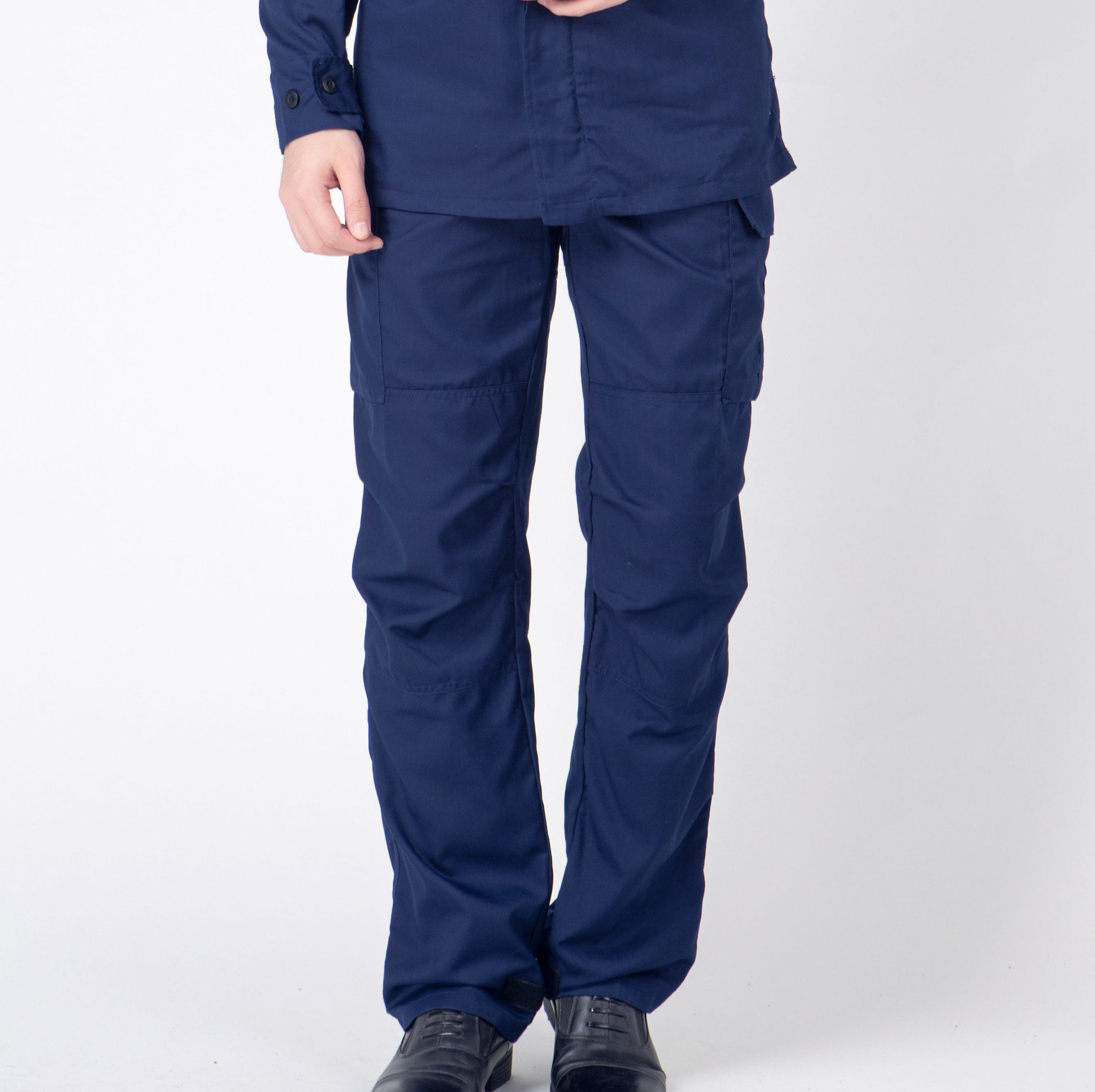 Fire Summer Autumn Combat Training Sweatpants Multi-Pocket Pants Flame Blue Workout Pants Outdoor Speed Dry Long Pants Training Single Pants