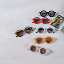 Baby Glasses Children Sunglasses Cartoon Girl Retro Sunglasses Korean Version Sunglasses Boy 2022 new