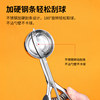 304 Stainless Steel Creative Ice Cream Scoop Ice Cream Ball Scoop Commercial Clip Fruit Scooper Home