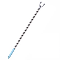 Home can be spliced to pick up and fork to hang up and dry clothes rods plastic clothes brace fork stick fork brace hanger rod