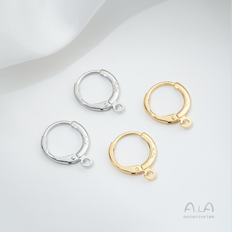 Серьги, клипсы, аксессуар, аксессуары, 14 карат, европейский стиль, DIY