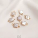 12#Sifang Double Hanging KC Gold около 10x17 мм