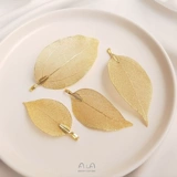 Натуральная позолоченная подвеска ручной работы, китайская шпилька, серьги, аксессуар, золотой цвет