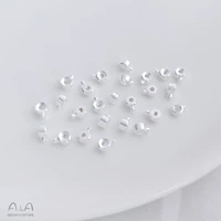 K197-3 тонкая узкая позиционирующая пряжка ярко-серебристого цвета 1 шт.