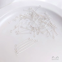 25 мм чистая серебряная двойная голова 9 иглы 20 корней