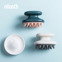 Shampoo comb Massage scalp Ladies adult children shampoo artifact clean long hair round silicone cute massage comb