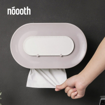 Toilet paper towel box Toilet toilet paper shelf Wall-mounted pumping paper box Free hole creative water-proof paper towel rack