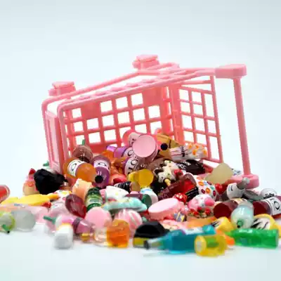 Supermarket blind bag three generations of props 3 generations of decorations a full set of small accessories handmade net red generation set girl heart 1 generation