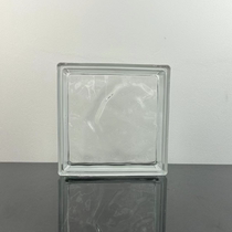 (Free sample) 190*190*50 ultra white crystal solid glass brick entrance living room screen partition wall