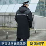 Пуховик для работы, демисезонная длинная куртка, увеличенная толщина, средней длины