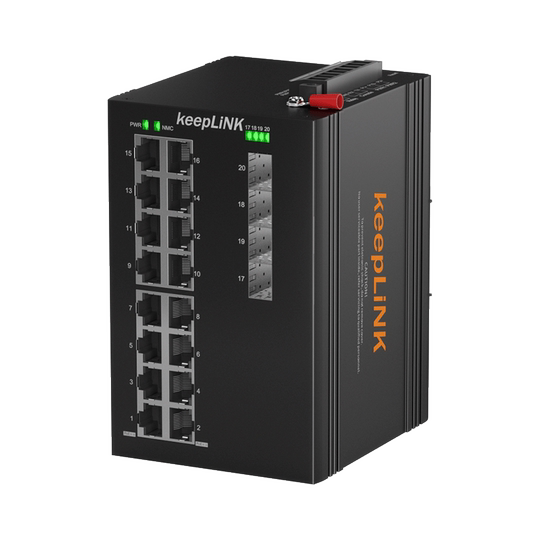 KeepLINK managed industrial switch