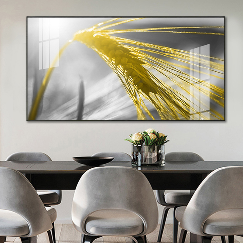 Single Large Size Living Room Decoration Painting Modern Minima Sofa Background Wall Light Lavish Fresco Nordic Wind Restaurant Hanging Painting-Taobao