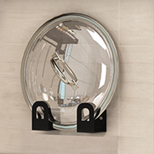 厨房挂壁式免打孔置物架