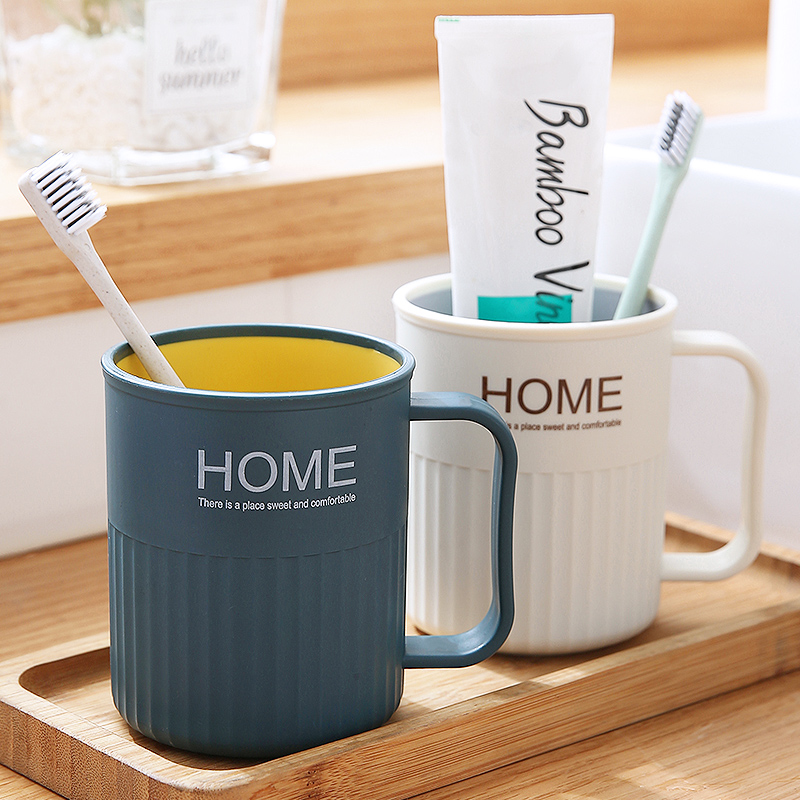 Mouthwash cup tooth cup plastic brushing toothbrush toothbrush cup simple household couple ins wind tooth cylinder mouth cup tooth bucket