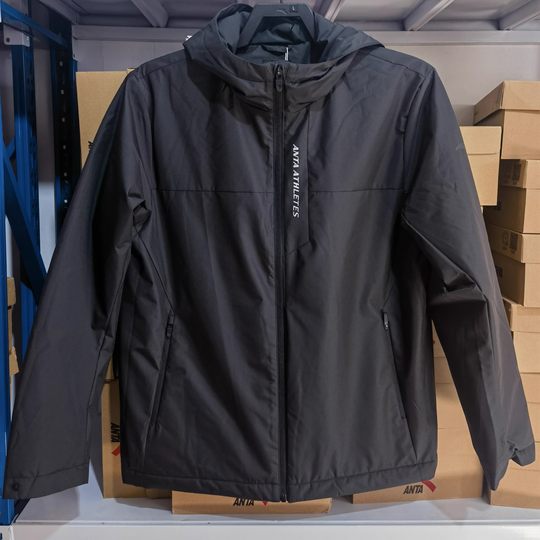 ANTA cotton jacket men's warm winter new hooded 9 comprehensive training sportswear jacket 152547803