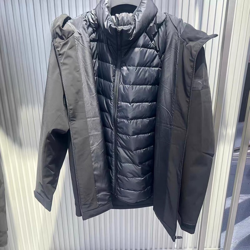 Anta Three-In-One Jacket for Men, Woven down Liner Jacket, Fluorine-Free, Water-Repellent, Outdoor Jacket 152647606