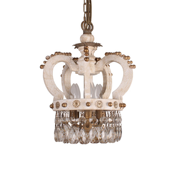 American Country Bedside Small Chandelier Solid Wood Retro French Restaurant Island Entrance Entrance Corridor Balcony Lamps