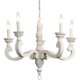 French Retro Restaurant Lamp, Cream Solid Wood, Nordic Warm Girl's Bedroom, Princess Room, Homestay, American Country Chandelier