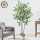 Artificial Plant Banyan Tree Green Plant Fake Tree Decorative Potted Plant Bionic Tree Indoor Living Room Floor-Standing Landscape Ornament Tree