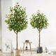 Artificial Orange Tree New Year Decoration Orange Fruit Tree Potted Plant Opening Ceremony Green Plant Indoor Home Decoration Potted Plant Ornament