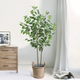 Artificial Plant Banyan Tree Green Plant Fake Tree Decorative Potted Plant Bionic Tree Indoor Living Room Floor-Standing Landscape Ornament Tree