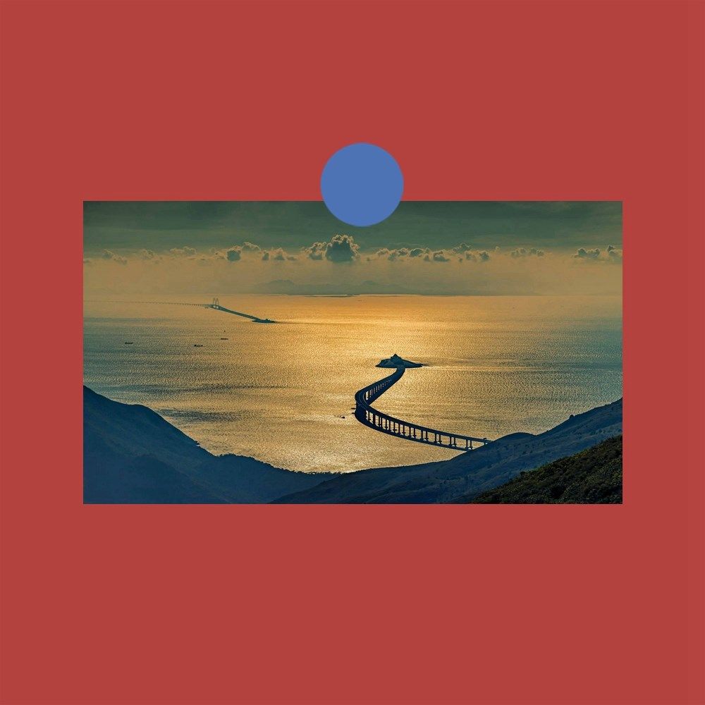 A postcard HZMB Hong Kong-Zhuhai-Macao Bridge China c7b01e30