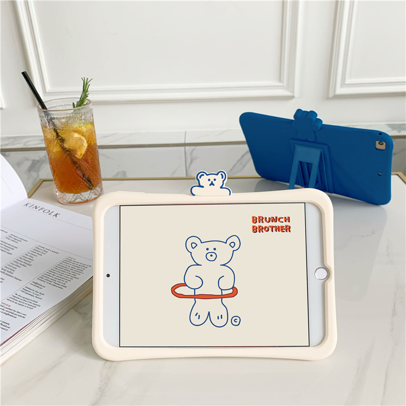 Zhao Ruth with the same small bear 2019 2020 new applicable ipad air2 protective sleeve pro10 5 inch air3 Apple flat 10 2 inch computer mini5