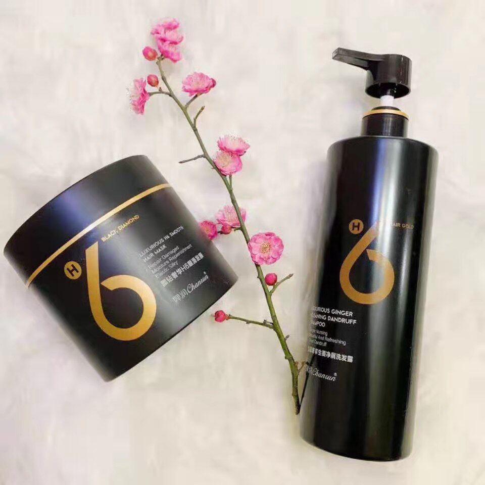 Hair Runner wash jacket H6 Fat film Dandruff Stop Itch control Oil Ginger Shampoo Official Flagship Store