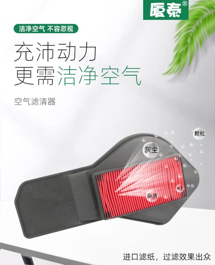 Yamaha Pedal Motorcycle Li Ying Ling Ying 100 Yue Ying ZY100T-10-12-13 Air Filter Element Air Filter