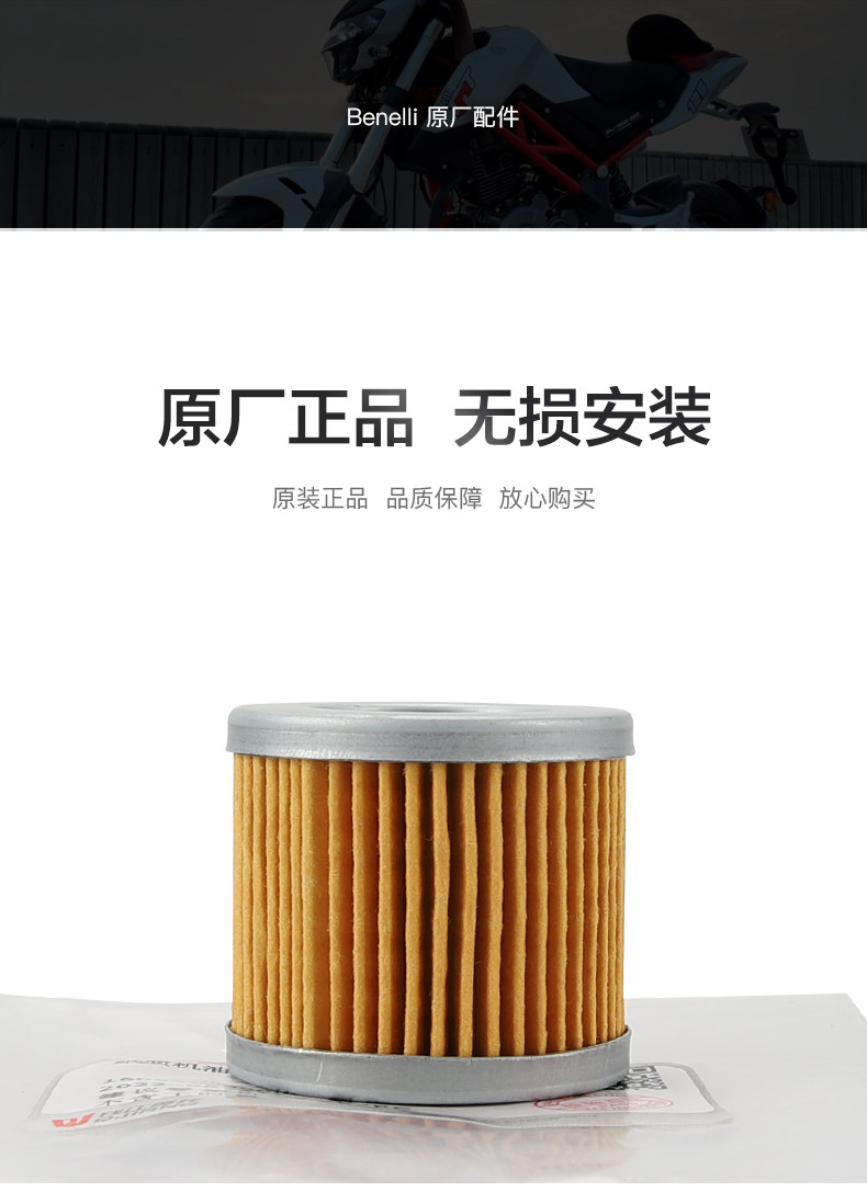 Original QJMOTOR Qianjiang flash 150 chase 150 oil filter element machine filter QJ150-2N-31B filter