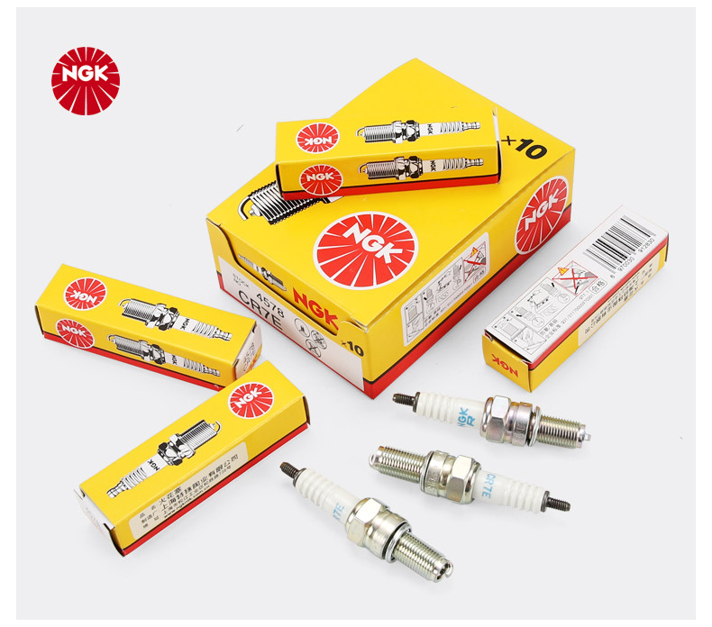 NGK Motorcycle Spark Plug Resistance Type CR6E CR7E CR8E CR9E CR6HSA CR7HSA DR8EA