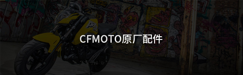 Original Motorcycle St Baboon Cf125-3/3A Front and Rear Footrest Combination Pedal Footrest Accessories