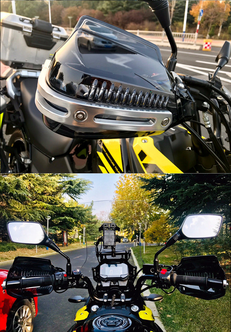 Anti-Fall and Windproof Hand Guard Nk Gw250 Electric Scooter Modification Accessories Uy125 Handlebar Windshield