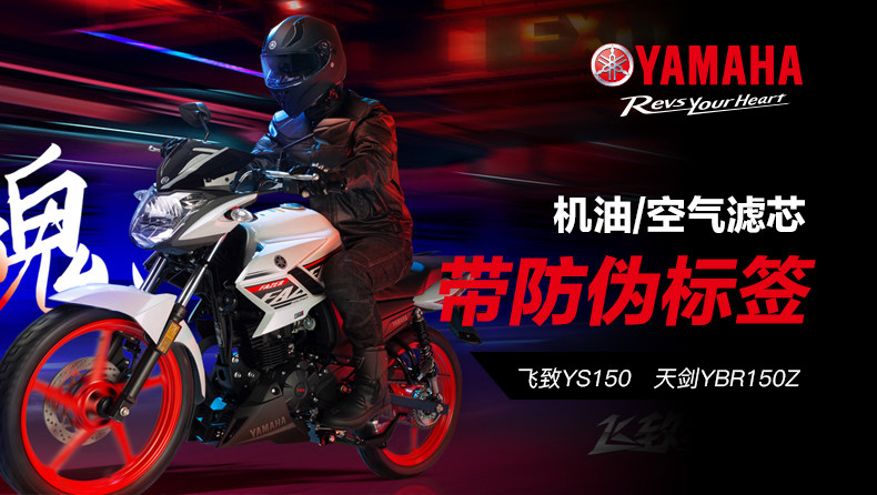 Original Yamaha Motorcycle Feizhi YS150 Tianjian YBR150Z Air Filter Air Filter