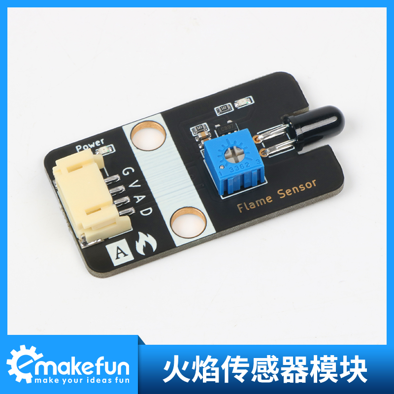 Flame sensor module flame detection detection sensor 5v fire source detection monitor compatible with Lego