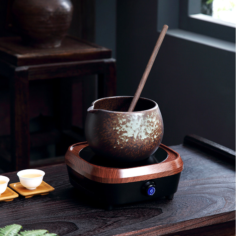 Pintaotang mini black crystal furnace small tea maker tea cooker household black tea old white tea special teapot ceramic