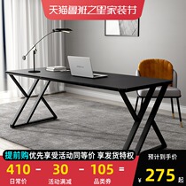 Light luxury style simple rock board computer desktop table bedroom home students simple modern small apartment desk writing table