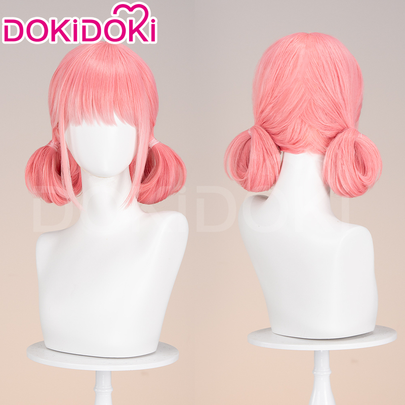 Dokidoki in Stock Blue Box Tsubasa No Hime Cosplay Wig Pink 35cm Hairpiece