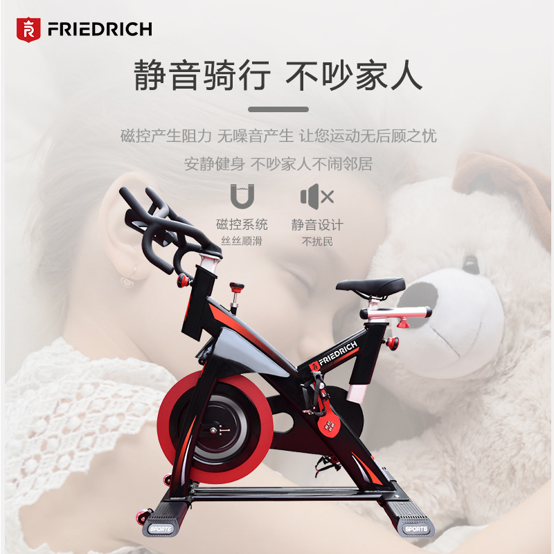 Swiss Friedrich Frederick S6000C Magnetic Control Boutique Indoor Movement Mute Slimler Fitness Bike