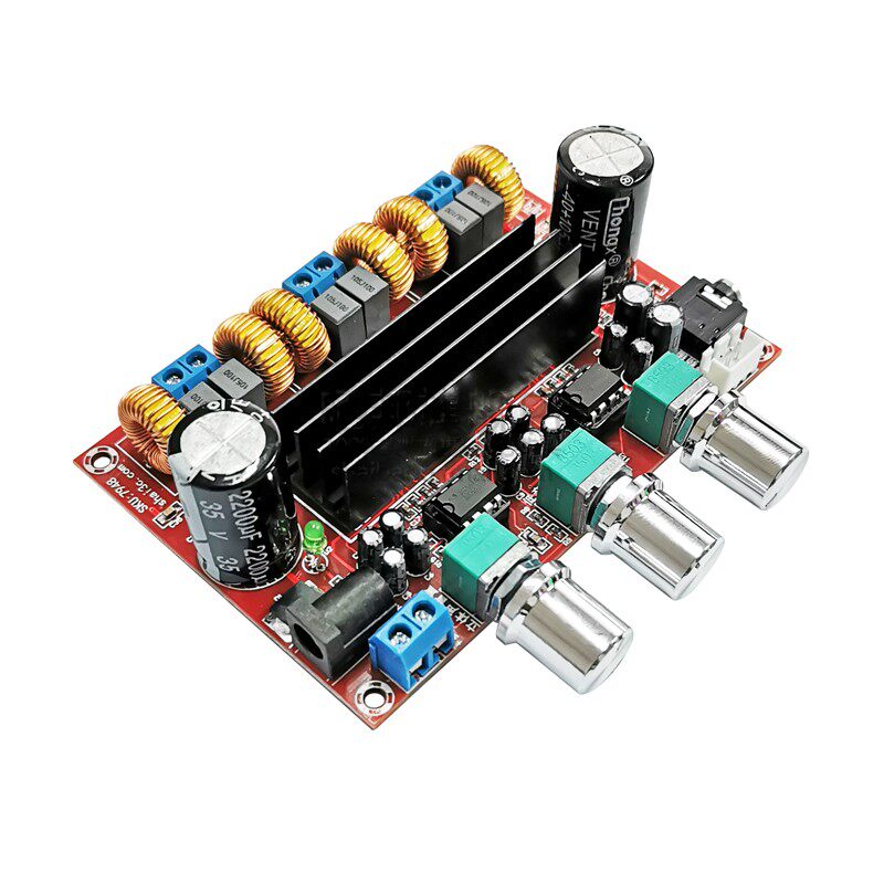 Купить 2.1 канал цифровой усилитель панель TPA3116D2 широко напряжение ...