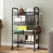 Stroller shelf Floor-to-ceiling multi-layer removable baby supplies storage rack Newborn baby snack storage rack