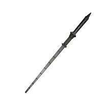 Longquan Jiangs Kanglong mace solid steel cold weapon Di Renjie patterned steel bamboo mace martial arts weapon unedged