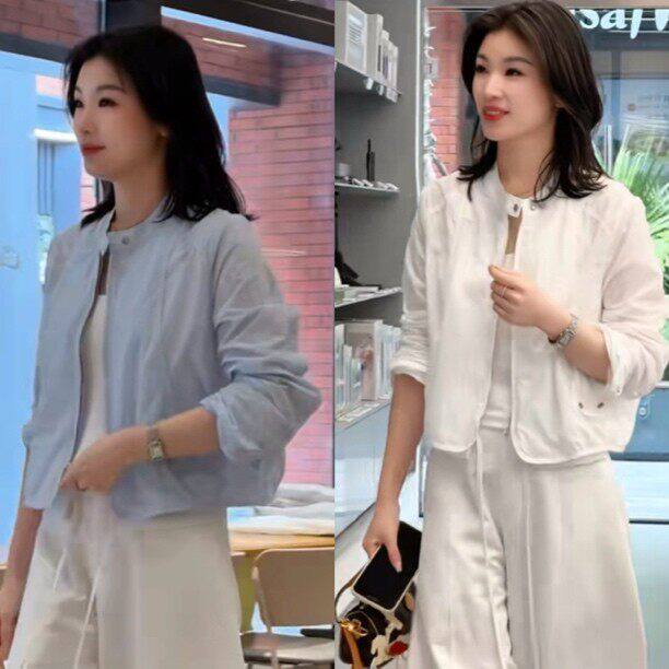 小个子防晒衣女2026夏季新款透气薄款短款立领外套高腰时尚防晒服